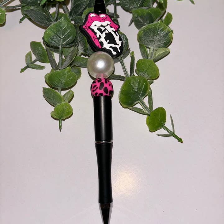 Rae’s Shop - Wholesale Pen - Pink Cow Tongue Pen