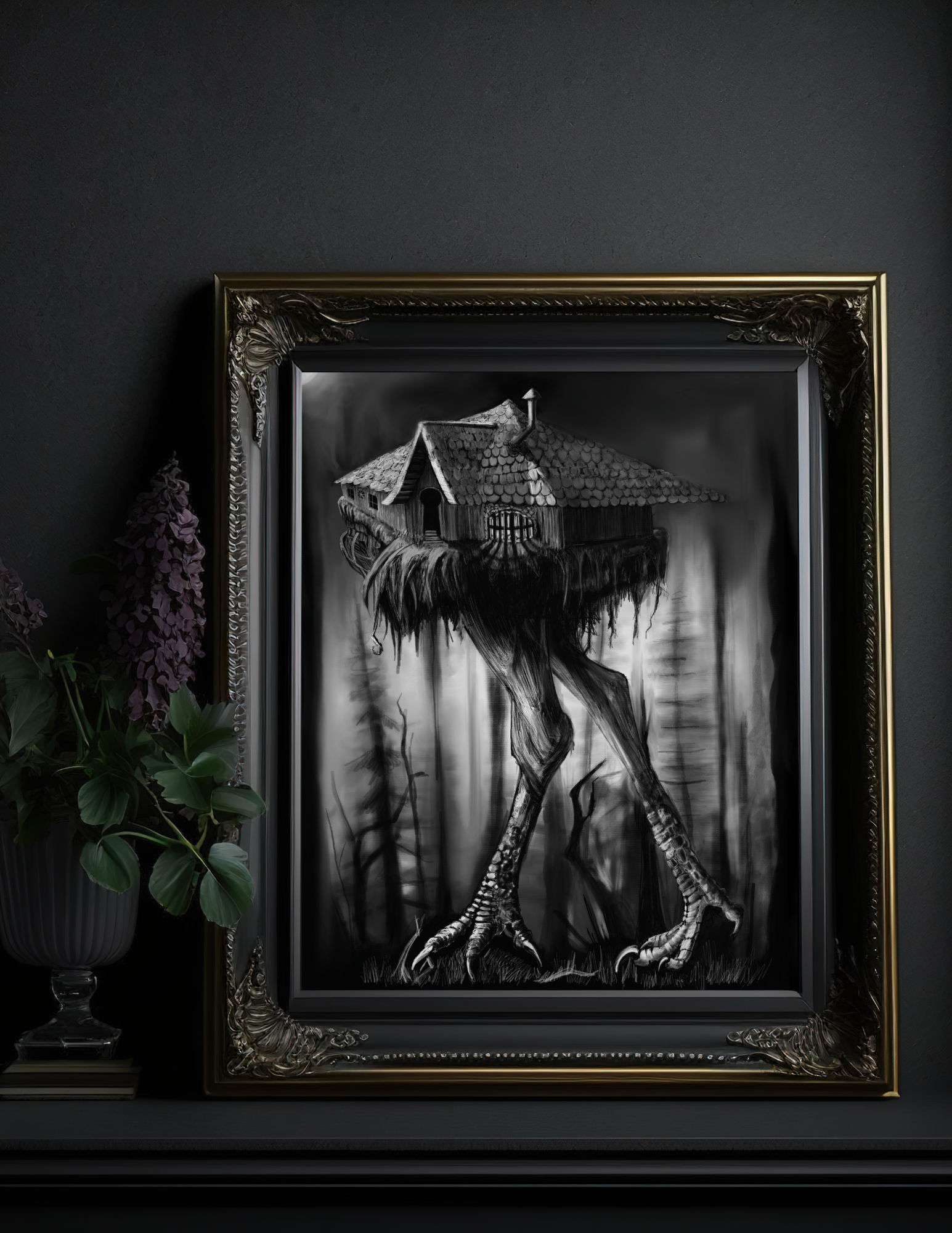 Signum Somnia - Wholesale Art Print - Baba Yaga's Cabin Art Print3