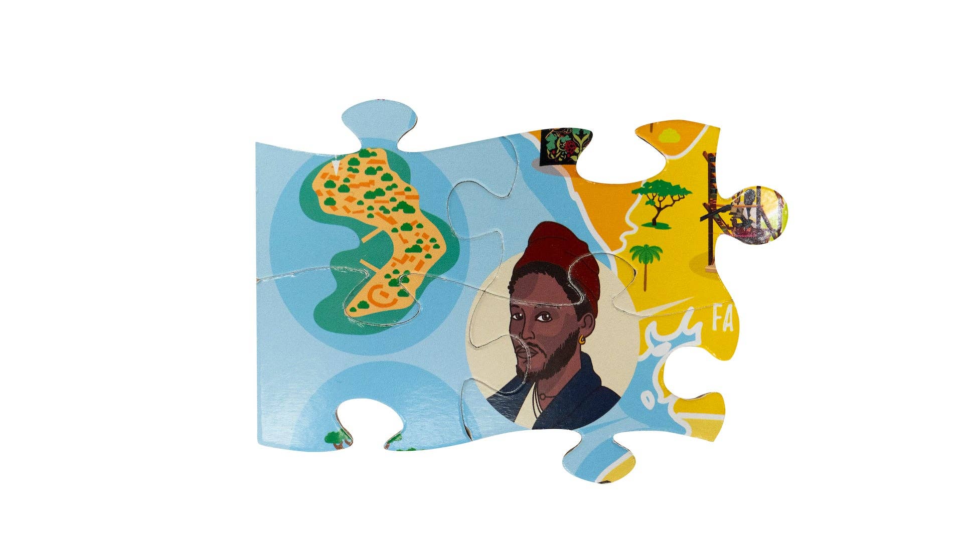 Very Puzzled – Engroshandel Puslespil - Børn – Senegal kort puslespil7