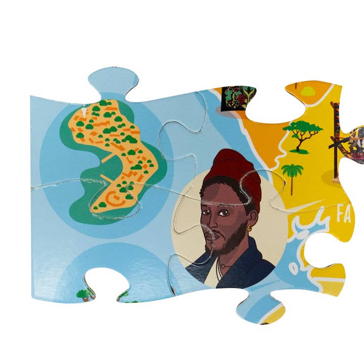 Very Puzzled – Engroshandel Puslespil - Børn – Senegal kort puslespil7