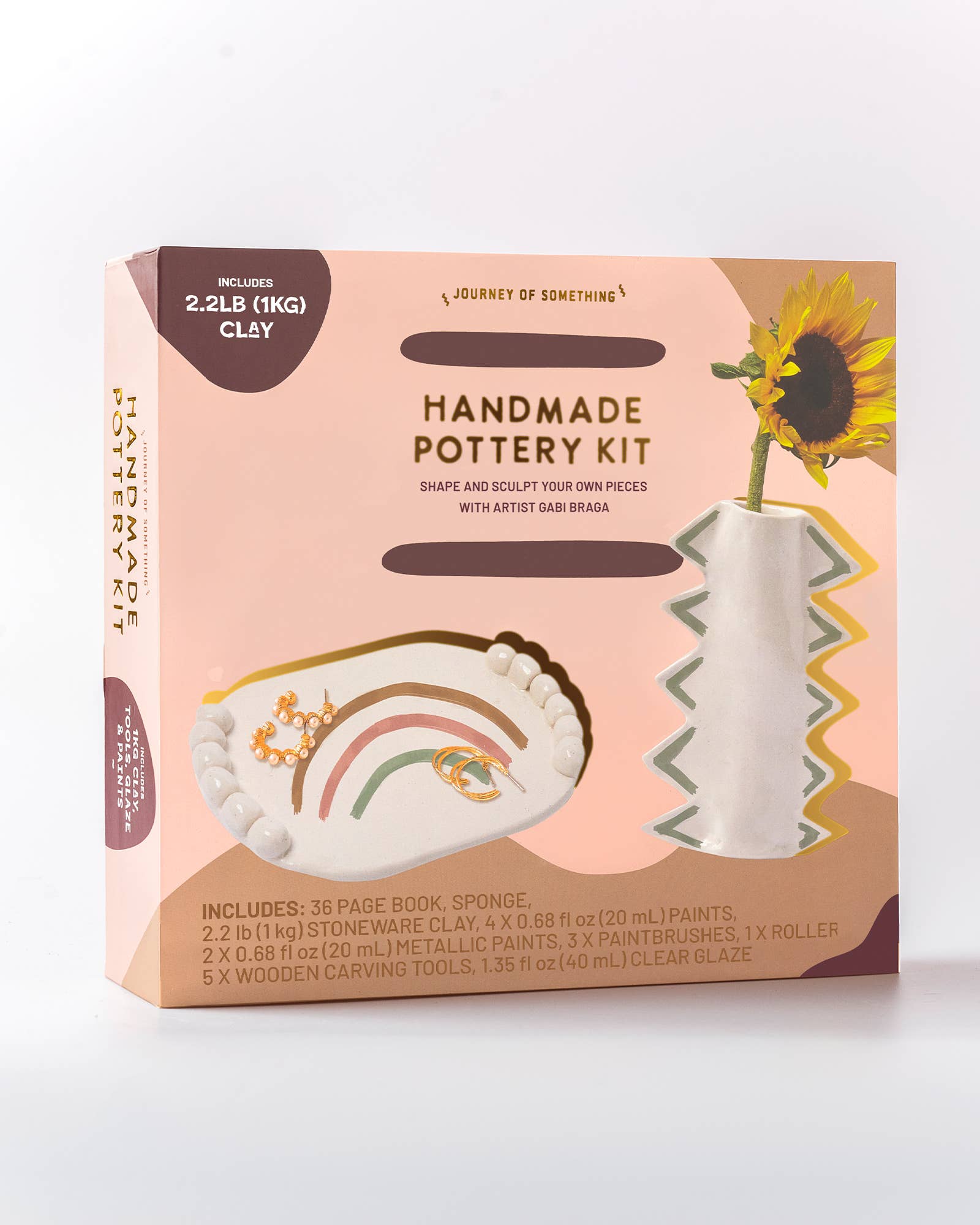Journey of Something USA - Wholesale DIY Craft Kit - Deluxe Pottery Craft Kit0