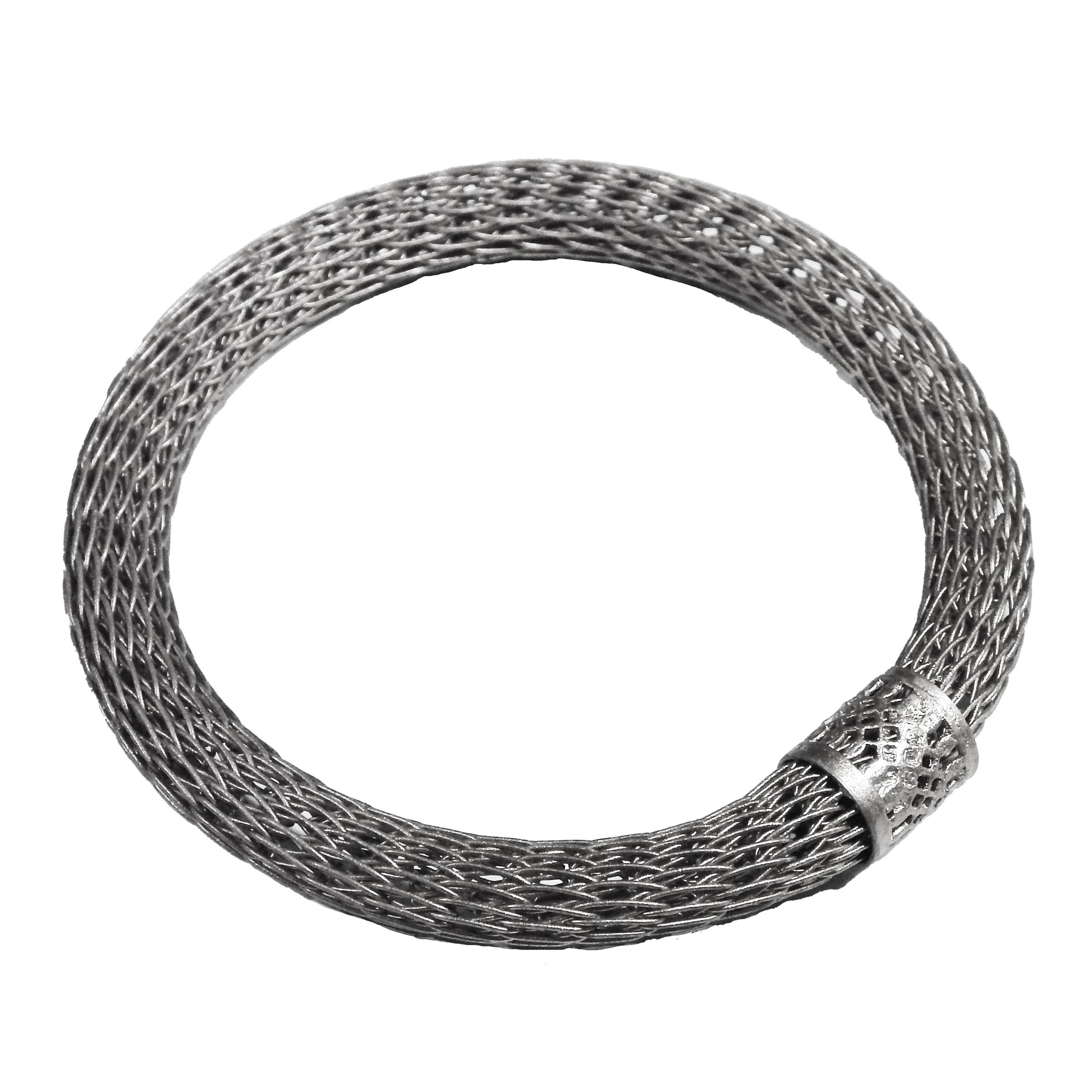 Sarah Cavender Metalworks - Wholesale Bangle Bracelet - Viking Knit Bangle4
