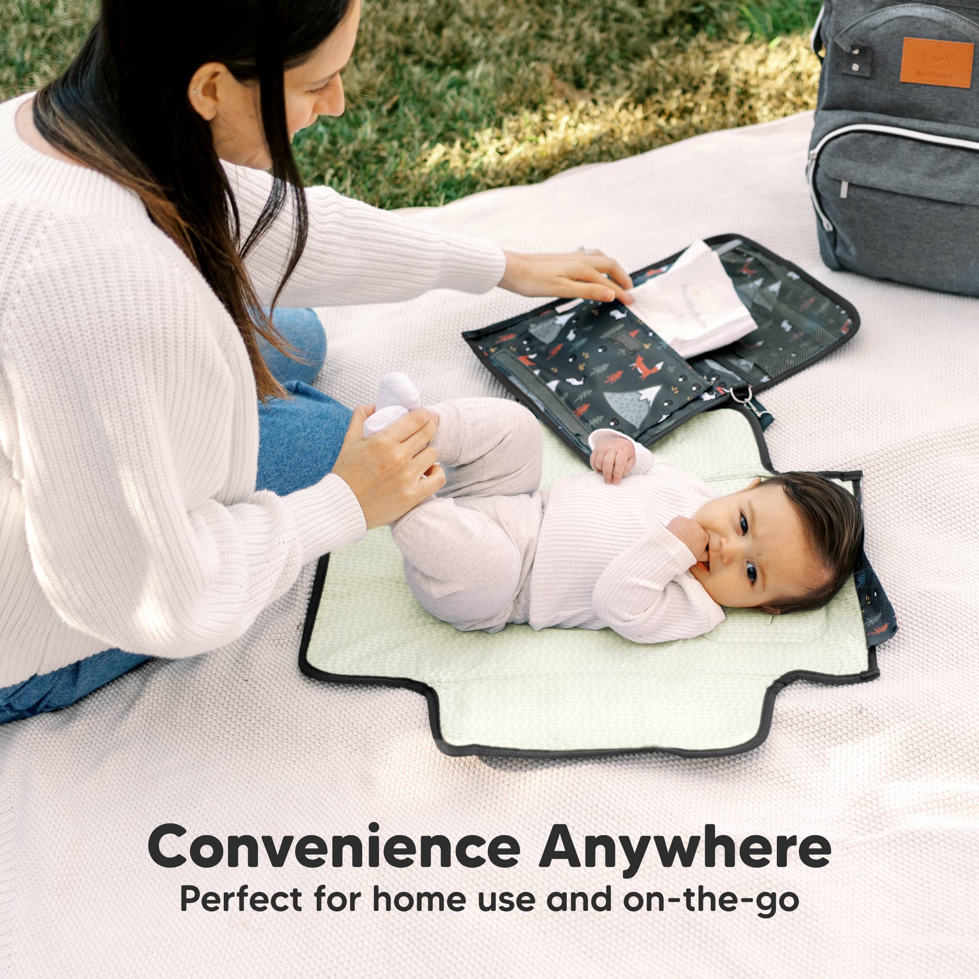 Woods Ezee Portable Diaper Changing Pad, Foldable Changing Mat for wholesale on Faire6