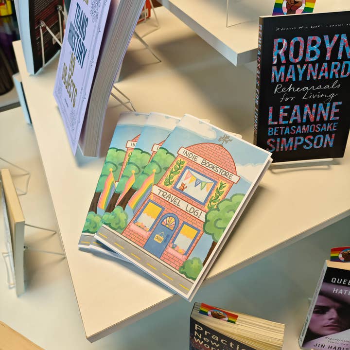 FalkenCraft - Wholesale Journal/Diary - Indie Bookstore Travel Log hand bound booklet9