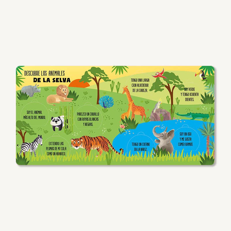 Editorial El Pirata - Wholesale Preschool Book (3-5) - Discover Animals: Children's Books in Spanish1