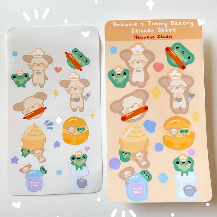 Foglio adesivo per panetteria per la vendita all'ingrosso da parte di Heavens Studio