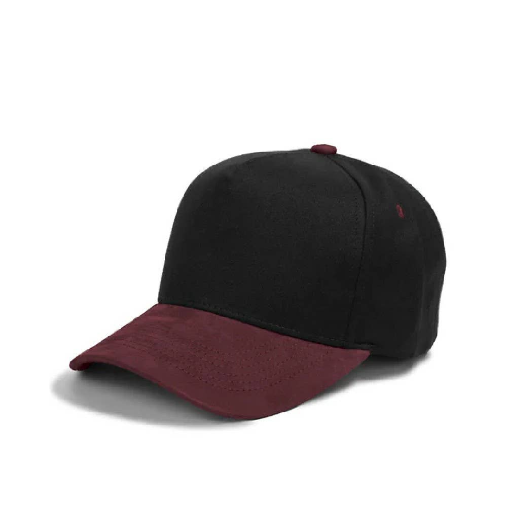 DOBBI – Großhandel Basecap – Unisex – Einfarbige 5-Panel Baumwolle Wildlederkappe12