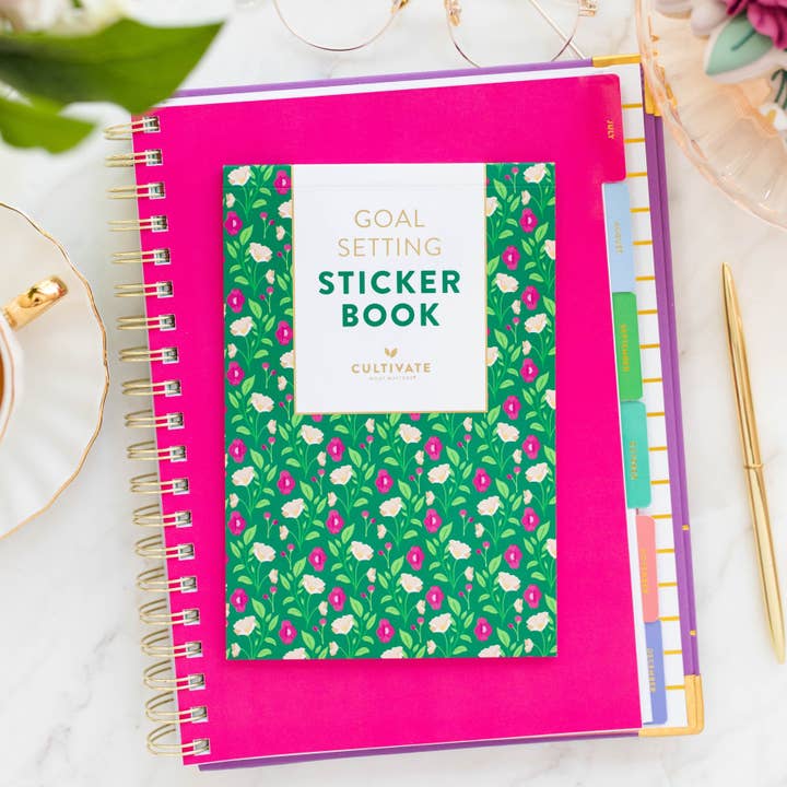 Goal Setting Sticker Book 2nd Edition for wholesale by The Daily Grace Co