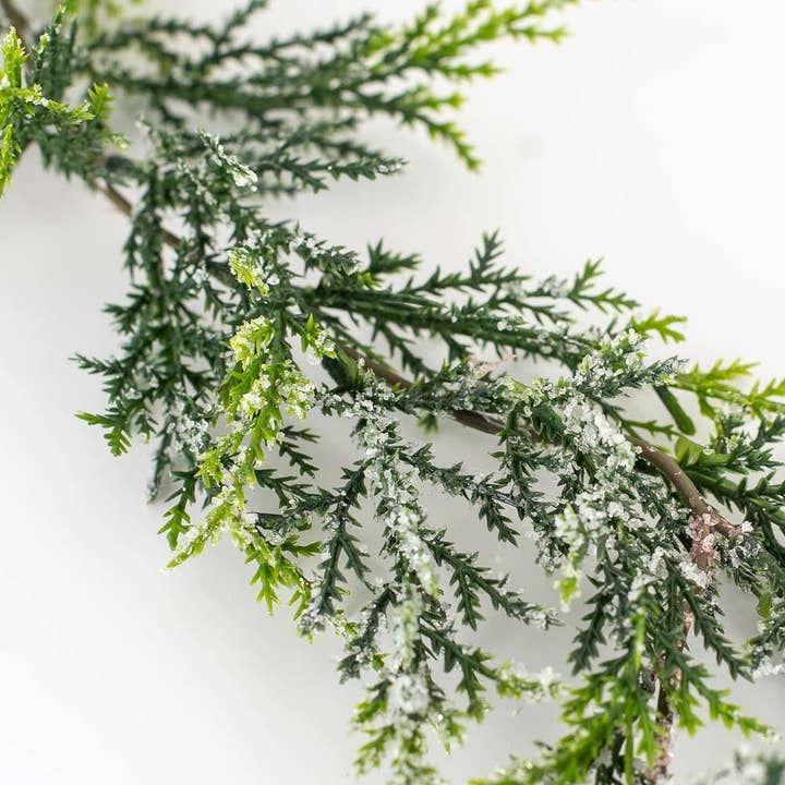Factory Direct Craft - Wholesale Bunting/Garland - 72" Artificial Icy Cedar Juniper Garland