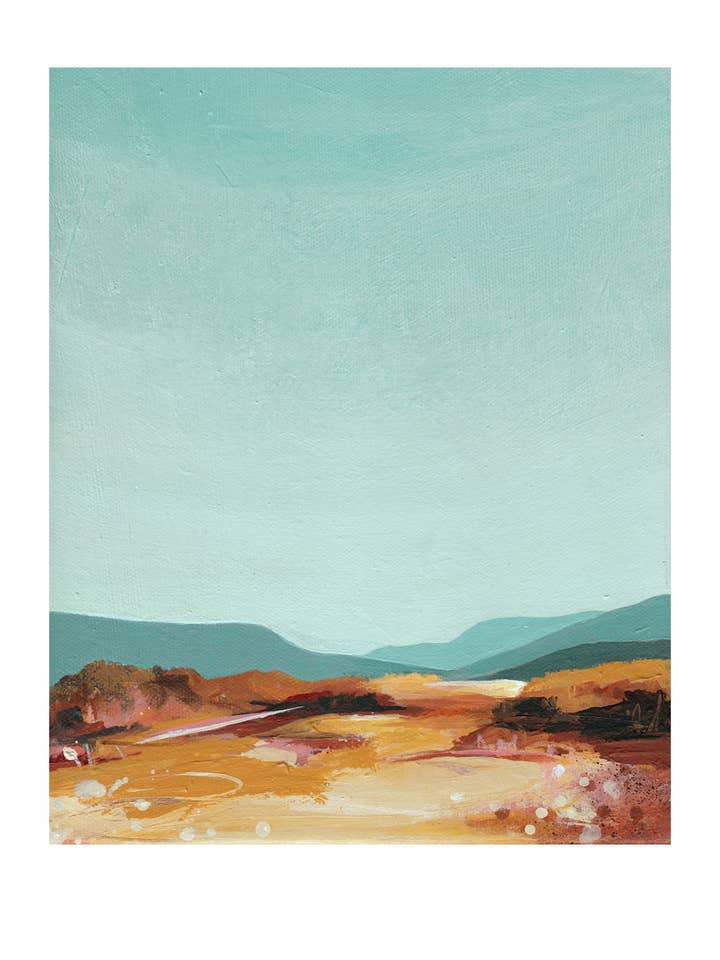 Ciel du désert - Impression artistique pour la vente par Crayon Chick Studio