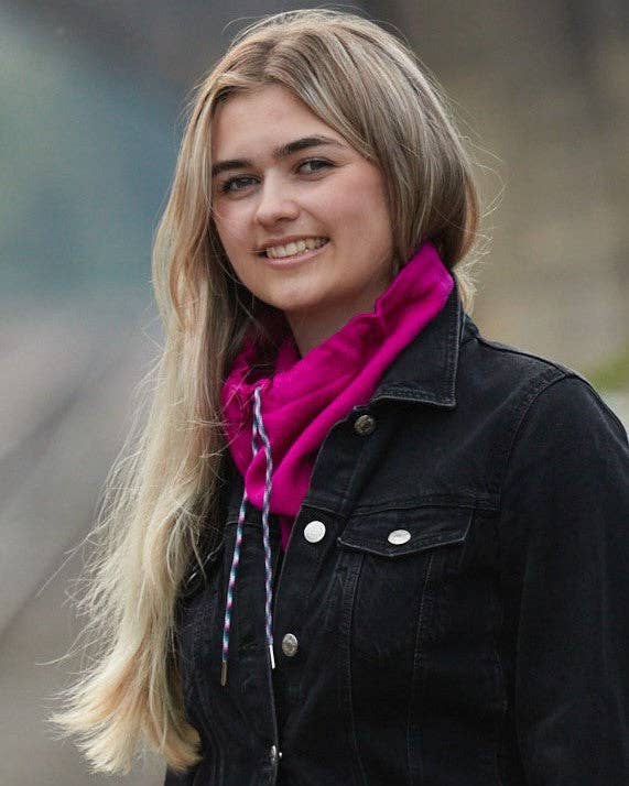 Cadenza Italy Ltd – wholesale Halsduk - Dam – 100% Merinoull Dragsko Snood9