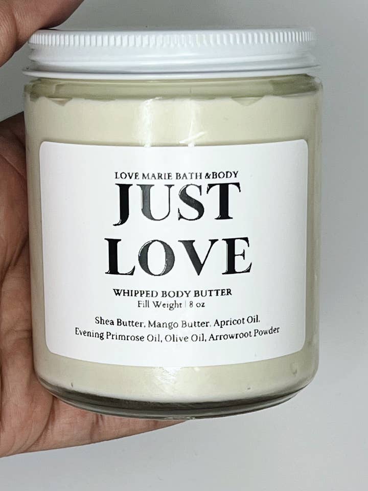 Just Love Body Butter for wholesale by Love Marie Bath & Body