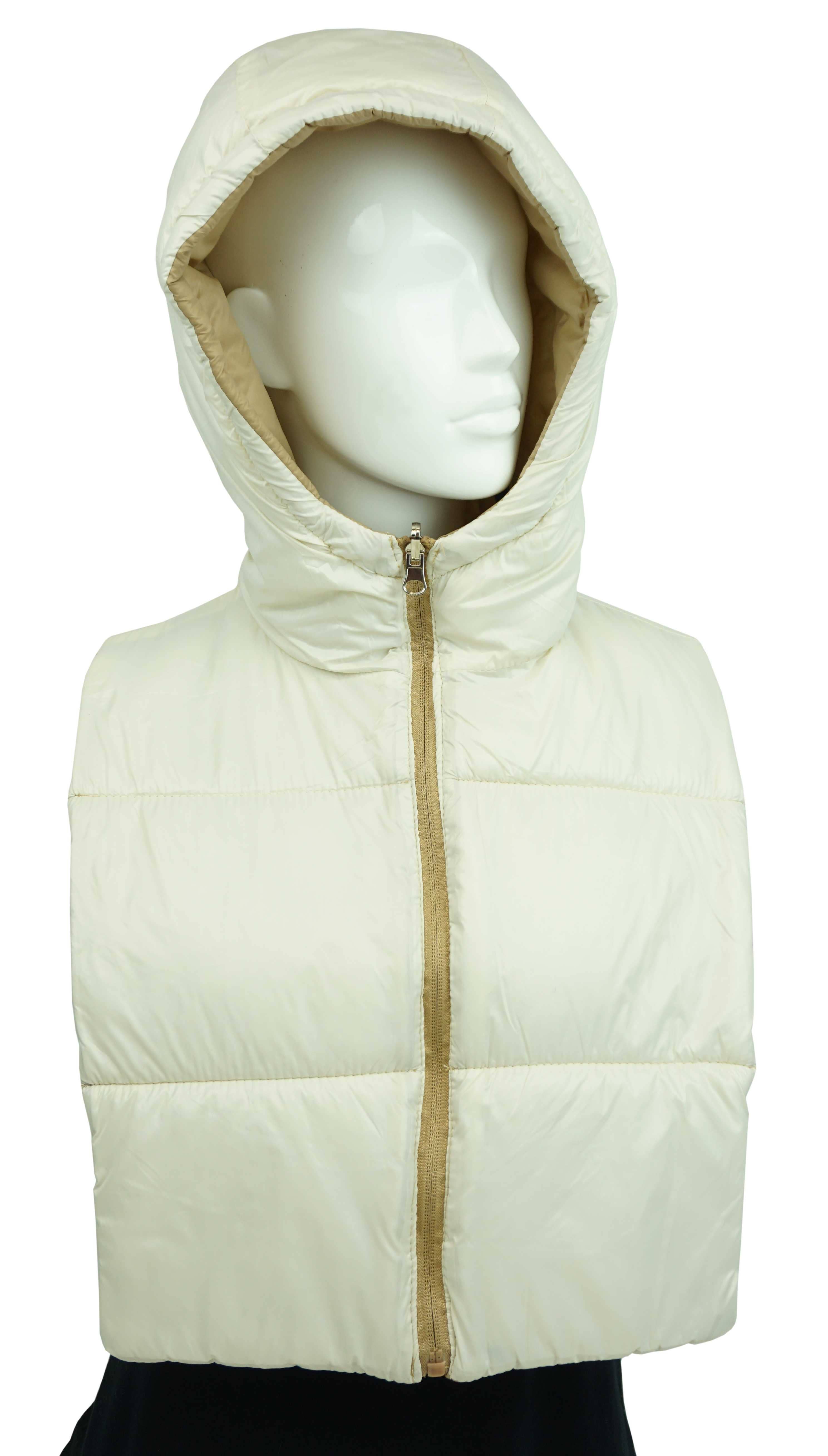 Anais - Wholesale Outerwear Vest - Women's - Reversible hooded balaclava GL0285