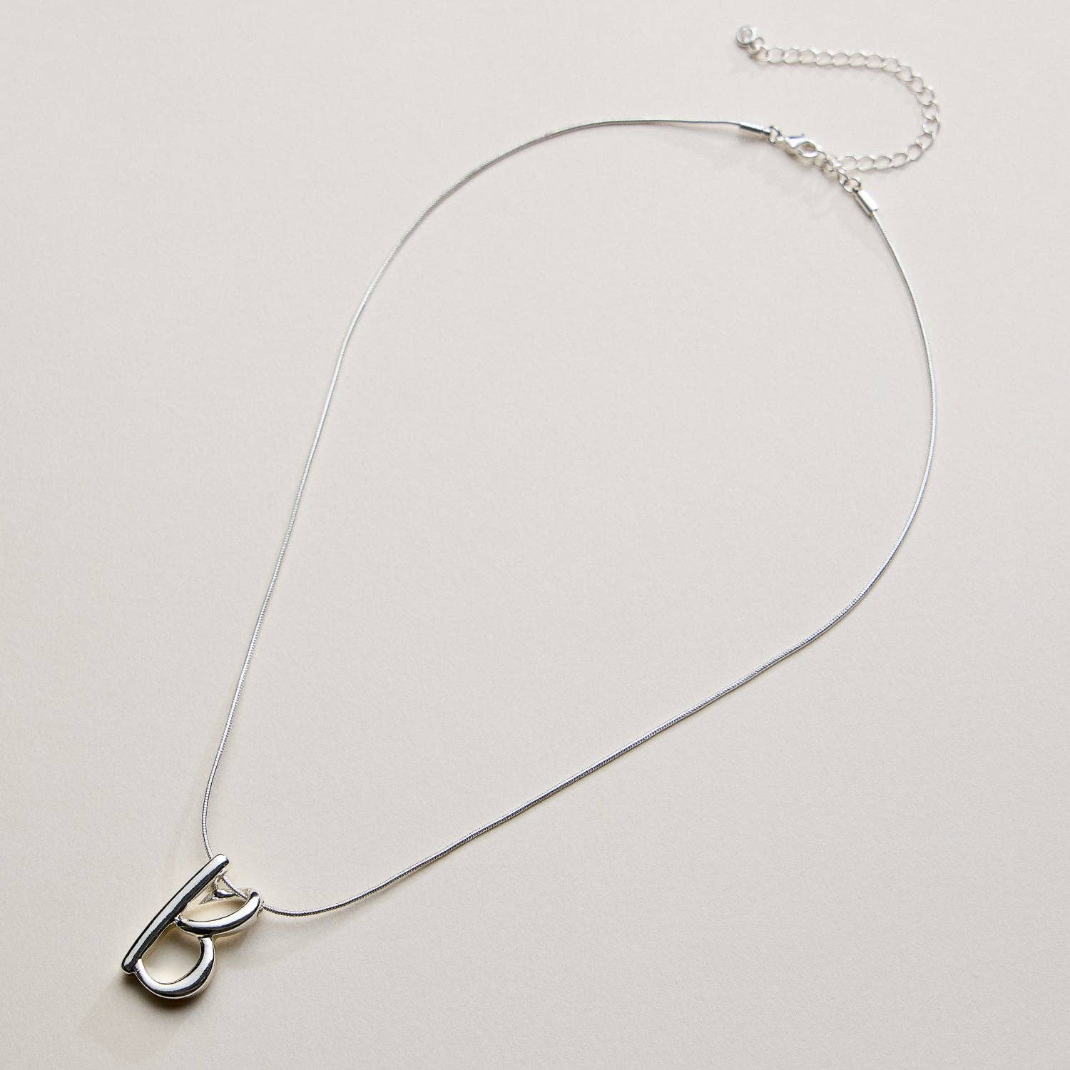 Frem - Wholesale Pendant/Charm Necklace - A Set of 16 Letters Gold Dipped Necklace – Gold & Silver Alphabet Charm Jewelry54