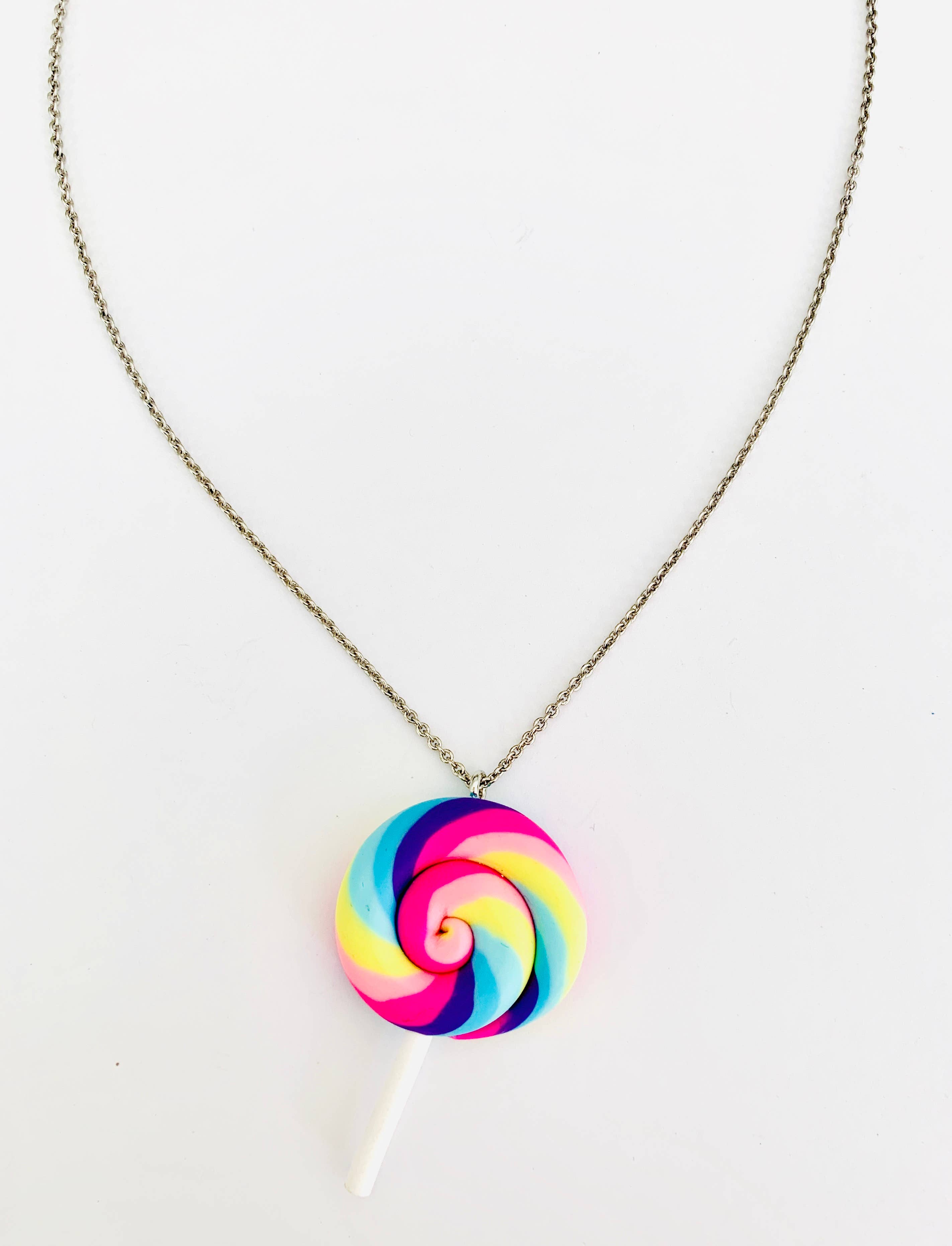 Sadie’s Moon - Wholesale Kids Necklace - Kids - Fun Stuff Lollipop Necklace0