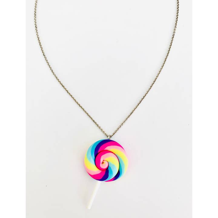 Sadie’s Moon - Wholesale Kids Necklace - Kids - Fun Stuff Lollipop Necklace