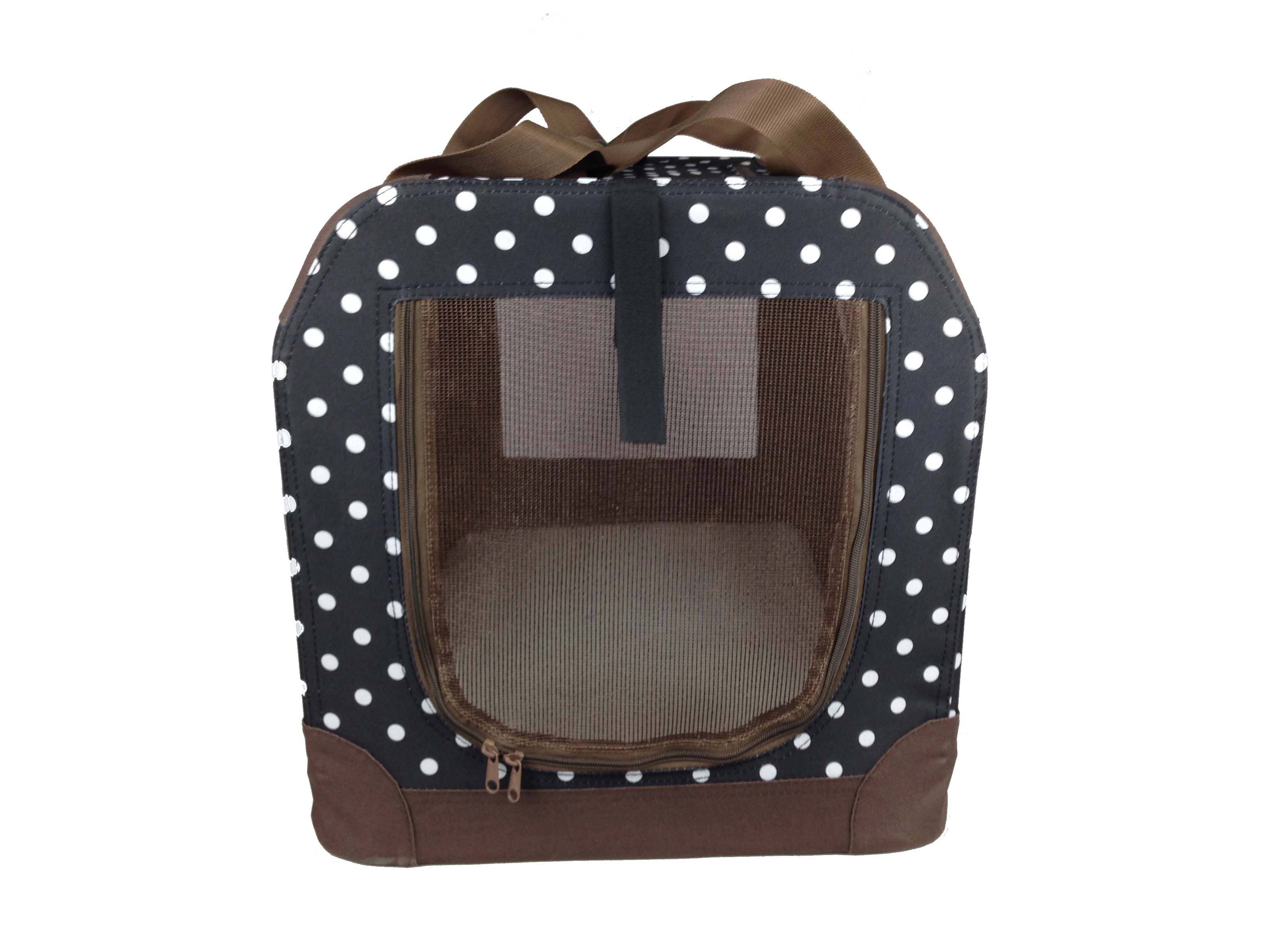 Pet Life - Wholesale Pet Carrier - Dog - Folding Zippered 360° Vista View House Pet Crate10