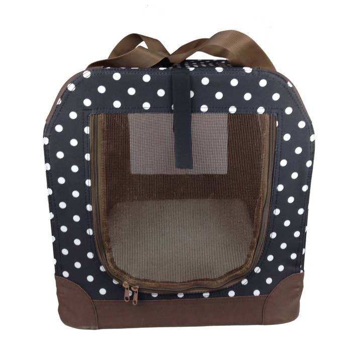 Pet Life - Wholesale Pet Carrier - Dog - Folding Zippered 360° Vista View House Pet Crate10