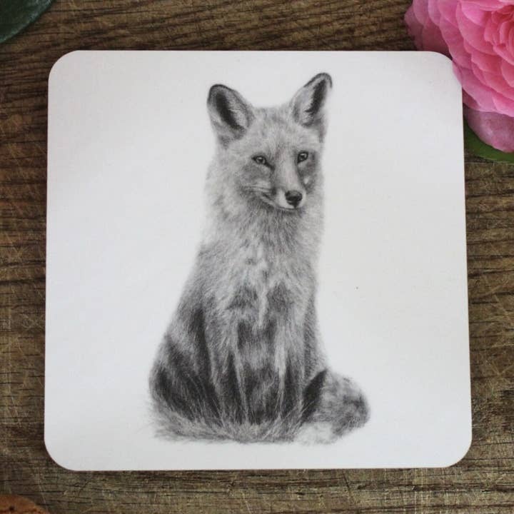 Phoebe Fox Coaster for wholesale by Share A Little Frankie