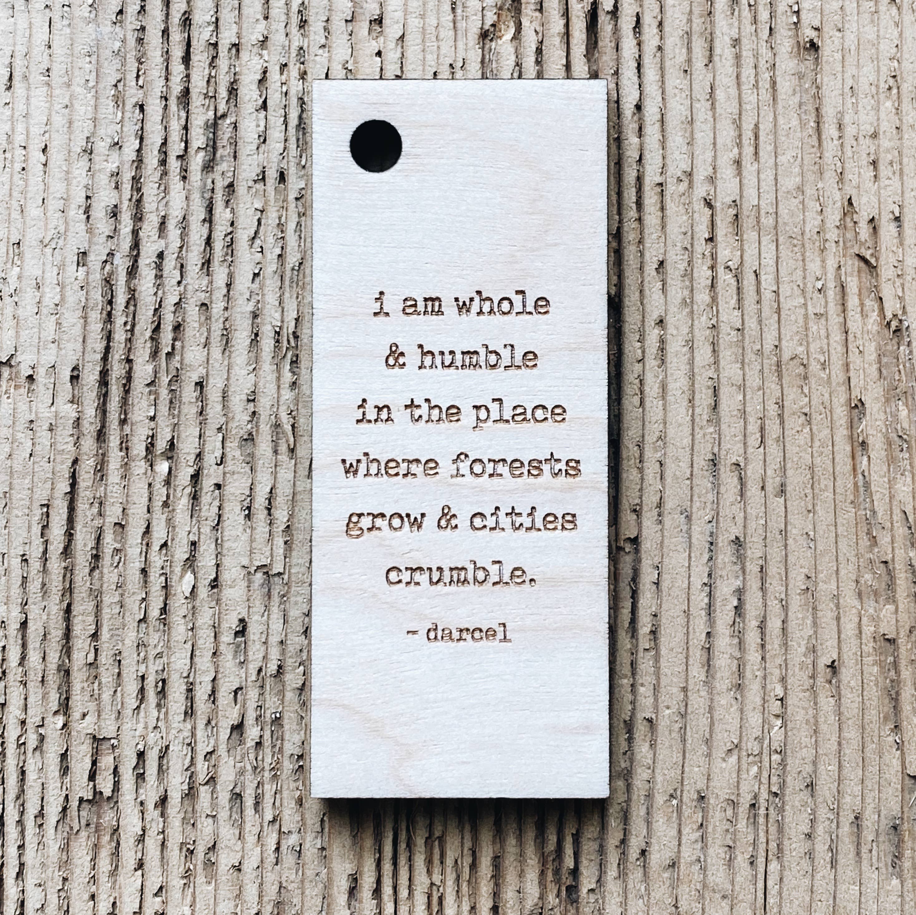 Spiritual Whiskey - Wholesale Gift Tag - Engraved Wooden Poetry Tag // Gift Tag // Keychain4