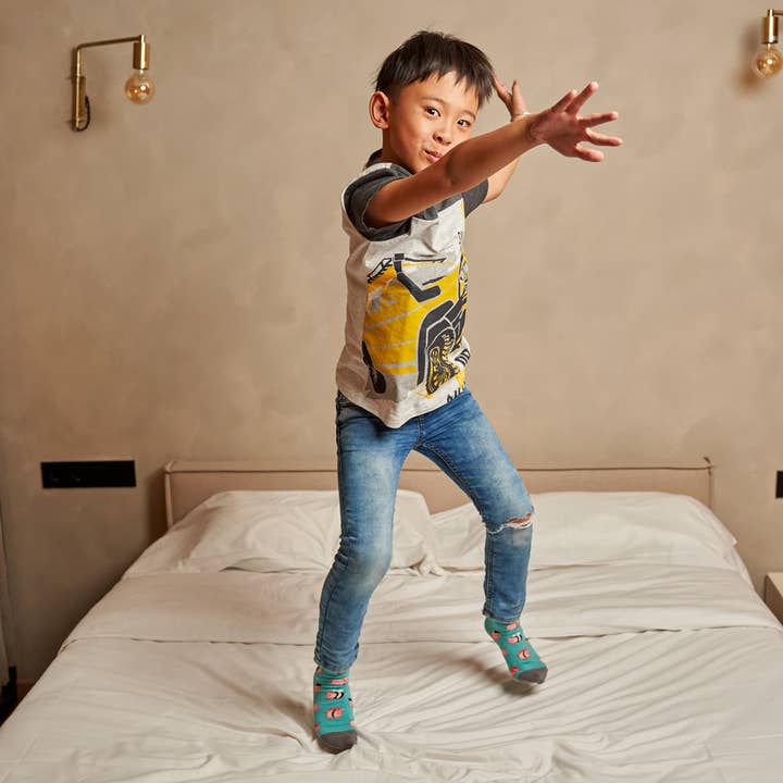 KYLIE CRAZY - Wholesale Socks - Kids - Cotton socks for boys, resistant and fun. Pigs3