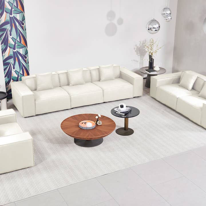 LivingTaste Home Inc - Wholesale Sofa - Versaluxe Sectional LoveSeat Sofa in Beige4