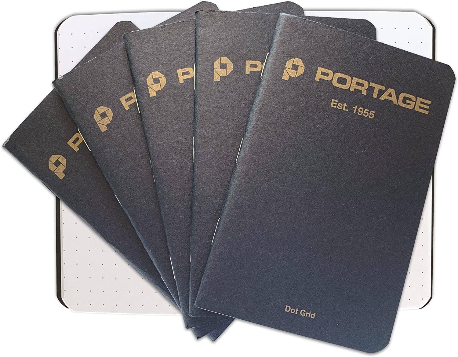 Portage Notebooks – Caderno por atacado – Bloco de notas para campo | 3,5" x 5,5" | 64 Páginas (pacote de 6)4