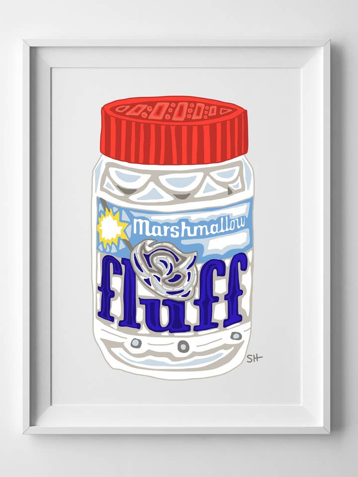 Fluff Print by Sarah Hiers Design for wholesale by Sarah Hiers Design