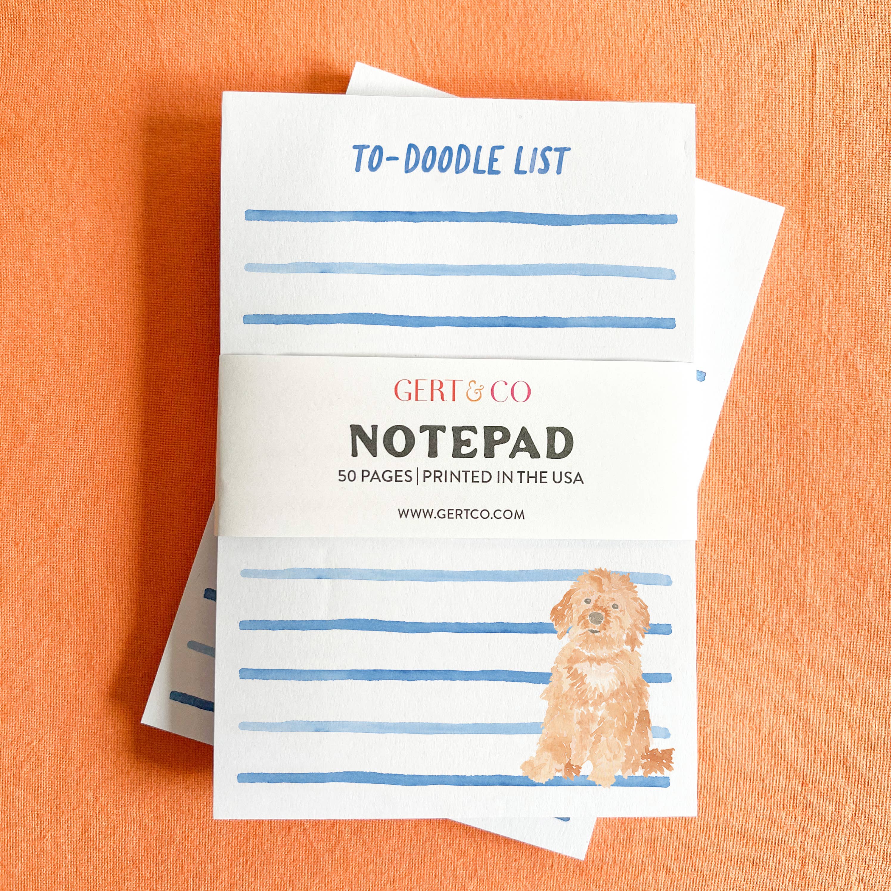Gert & Co - Wholesale Notepad - To-Doodle Notepad | Goldendoodle Notepad | To-Do Dog Notepad2