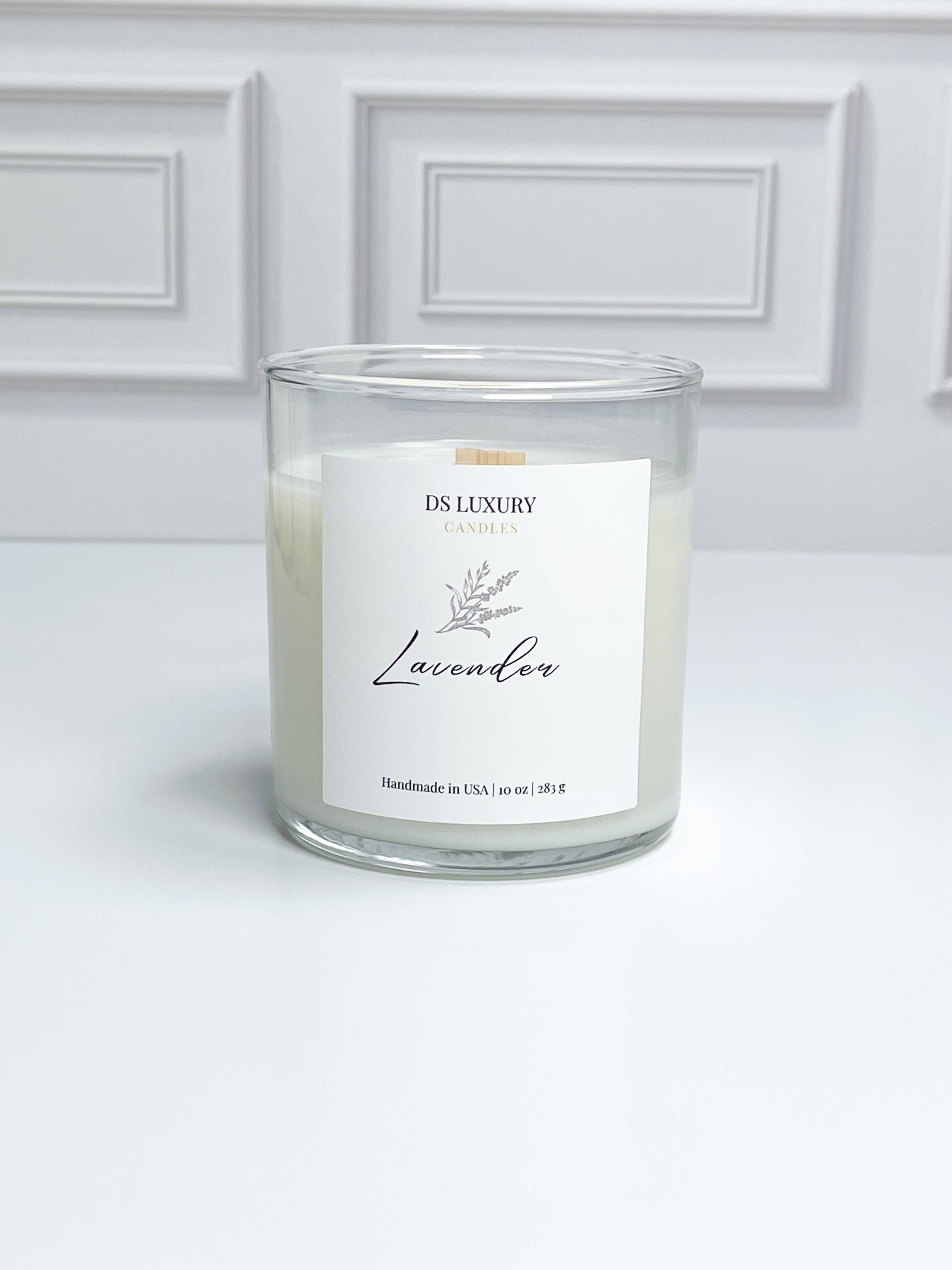 DS Luxury Candles - Venta al por mayor Velas en tarros - Vela de lavanda - 10 oz3
