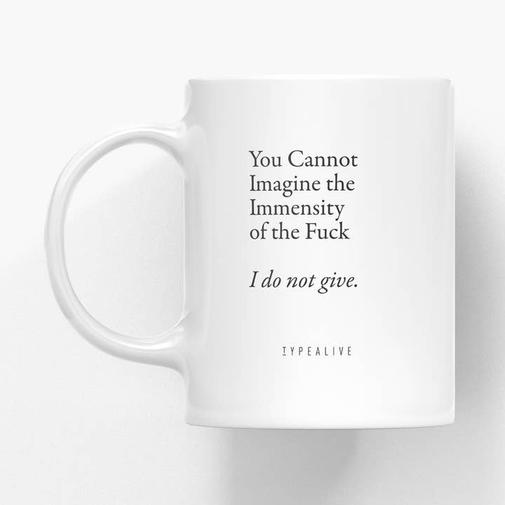 Ceramic mug/Imagine for wholesale by typealive