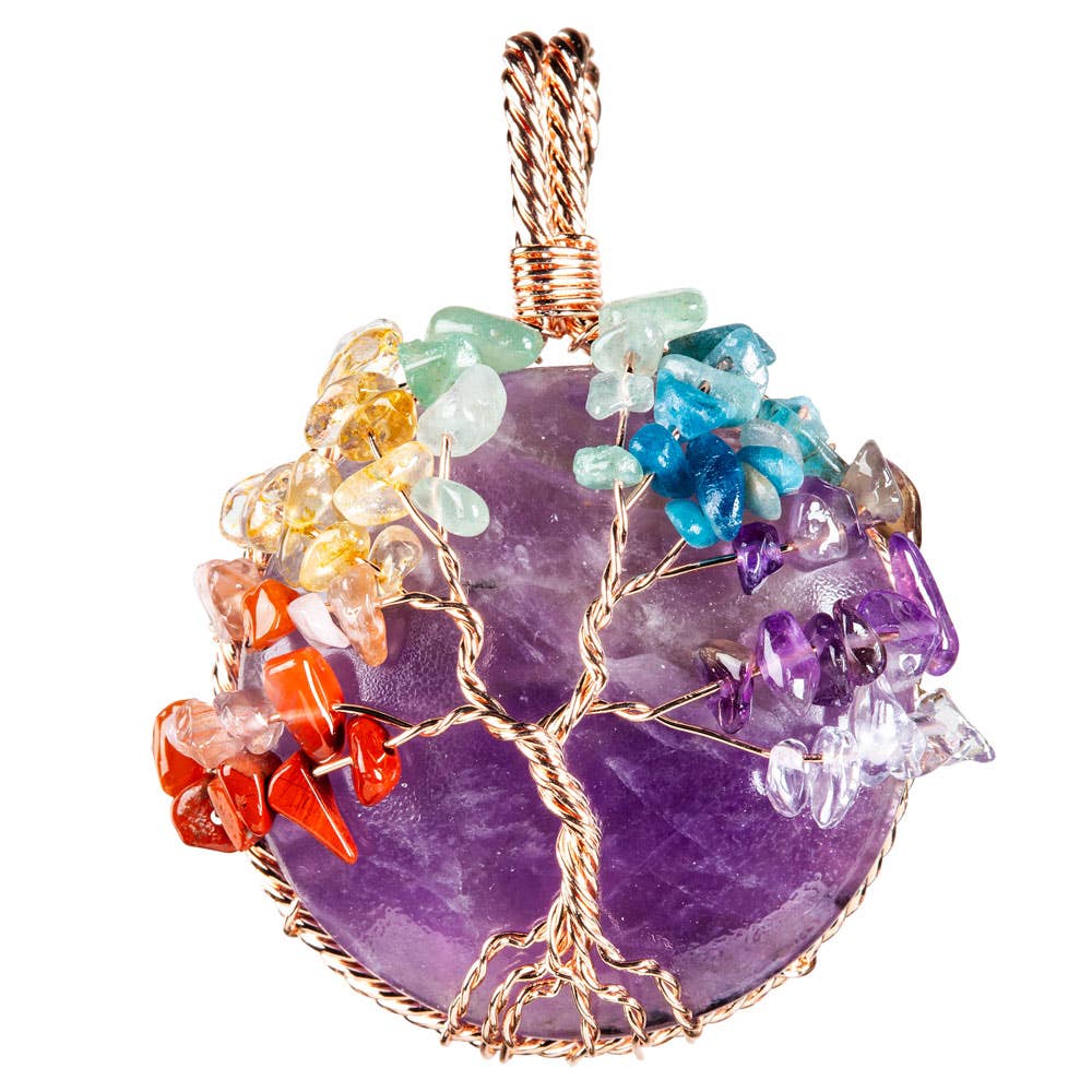 Benjamin International - Wholesale Individual Charm/Pendant - WIRE WRAPPED TREE OF LIFE PENDANT1