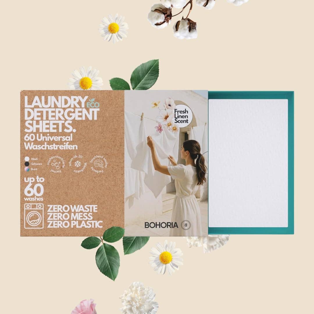 BOHORIA - Wholesale Laundry Detergent Powder/Pods - Laundry Detergent Sheets Fresh Linen8