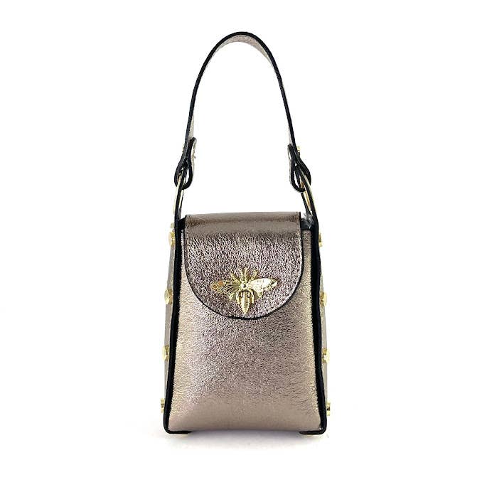 MILANO AMOUR – wholesale Shoulder bag – women's – BUMBLEBEE LAMINATO SHOULDER BAG2