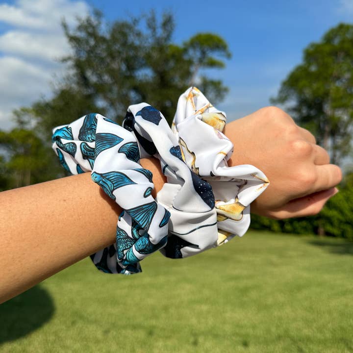 Scrunchies for wholesale by One Ocean Swimwear