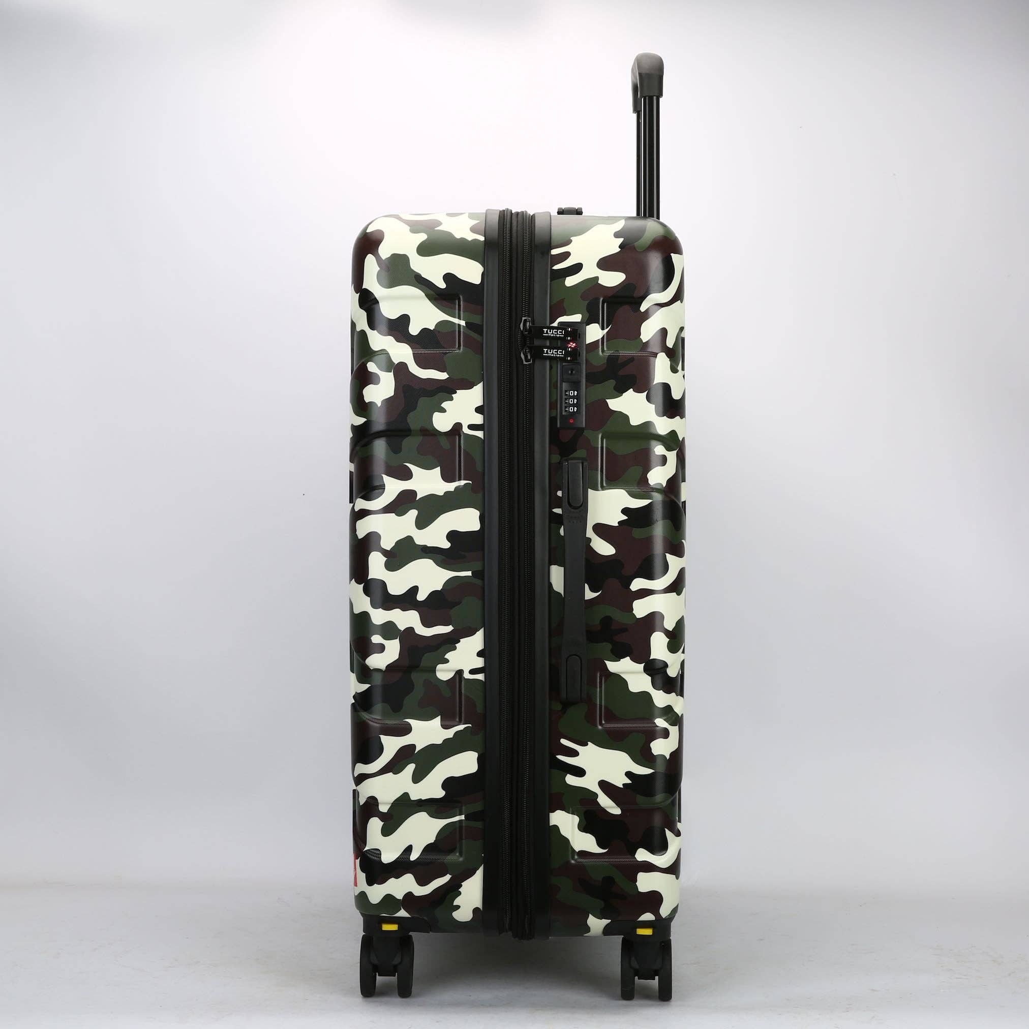Titanio Travel Goods Group - Wholesale Luggage - TUCCI Armata Camo 3-Piece Luggage Set21