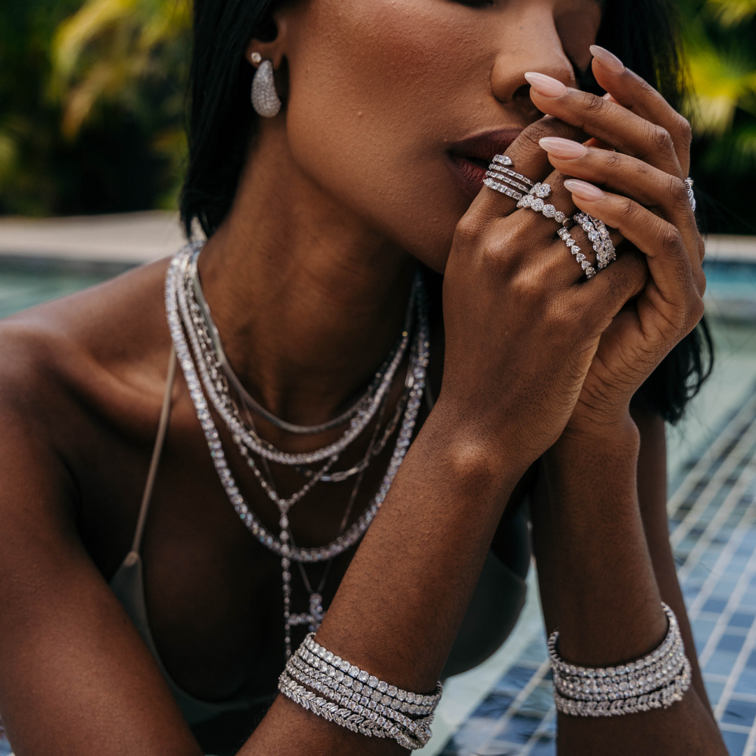 Sahira Jewelry Design - Wholesale Multi-Stone Ring - Carmen Heart Ring5