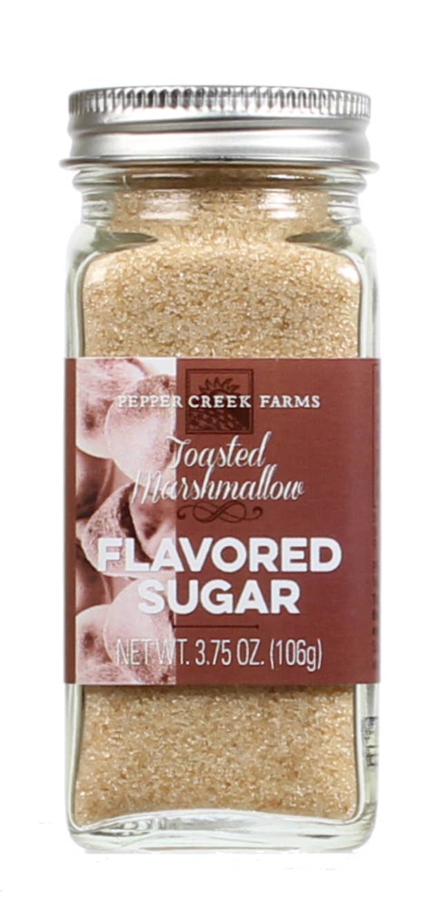 Pepper Creek Farms - Wholesale Sugar/Sweetener - Toasted Marshmallow Flavored Sugar 3.75 Oz.0
