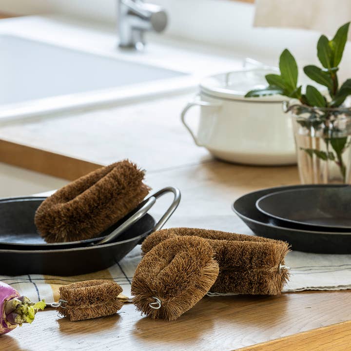 "Japacolle" Japan Collections – wholesale Grill cleaning brush – Kamenoko tawashi parm scrubbing brush