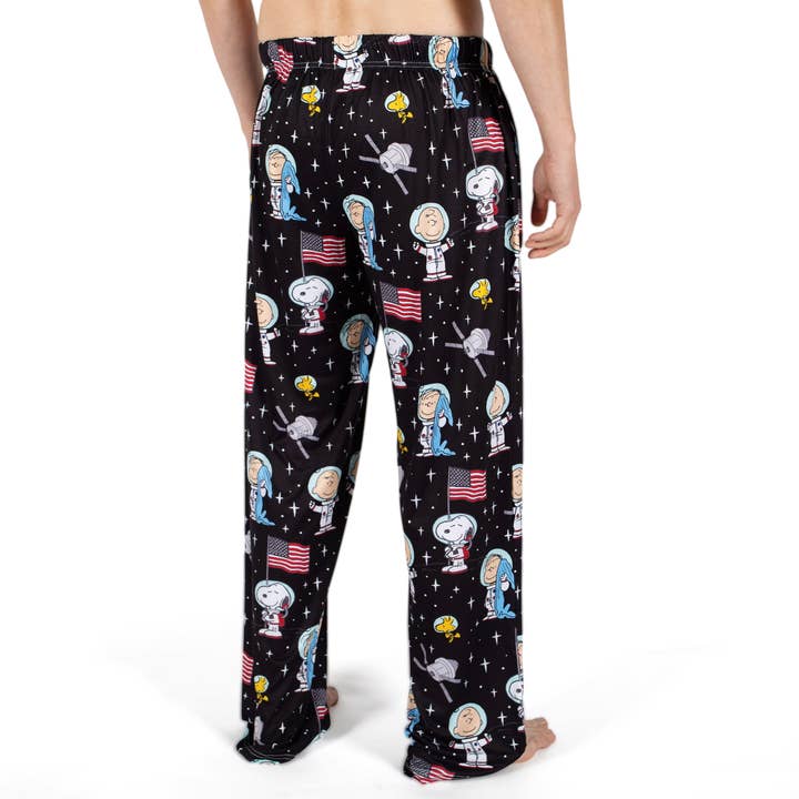BRIEF INSANITY - Wholesale Sleepwear Bottom - Unisex - Snoopy Space Pajama Lounge Pants