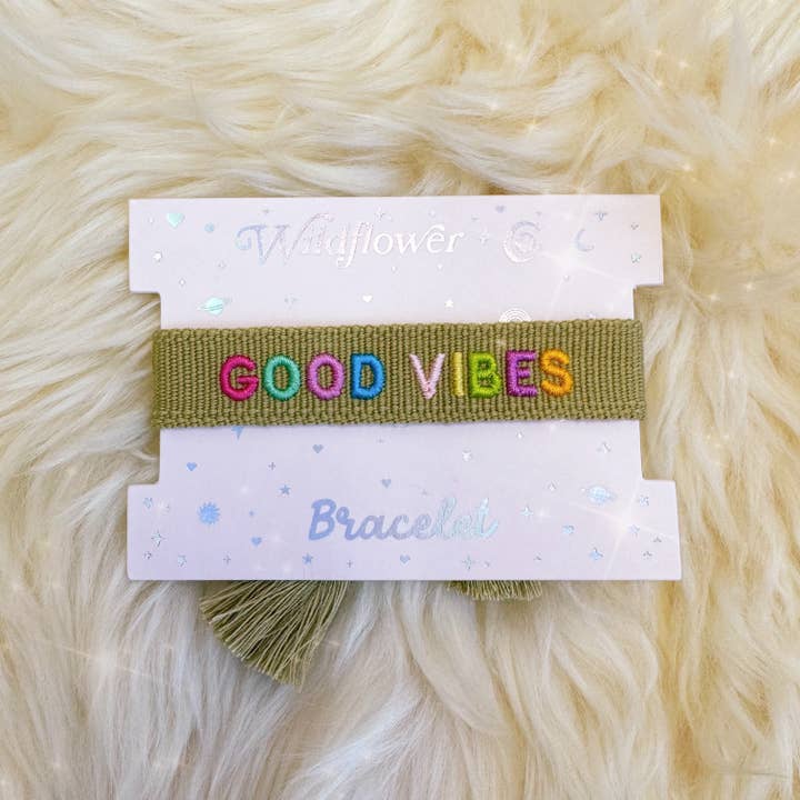 Wildflower + Co. - Wholesale Woven/Braided Bracelet - Embroidered Friendship Bracelets3