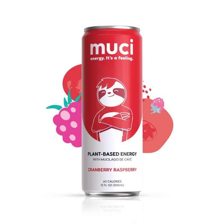 muci - Wholesale Sports/Energy Drink - muci Smooth Energy, Cranberry Raspberry | 12x 12 fl oz