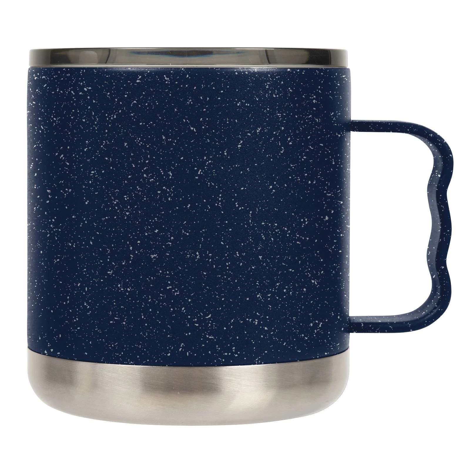 FIFTY/FIFTY – copos e garrafas térmicas por atacado – Caneca de acampamento isolada a vácuo de parede dupla de 15 oz com tampa deslizante0