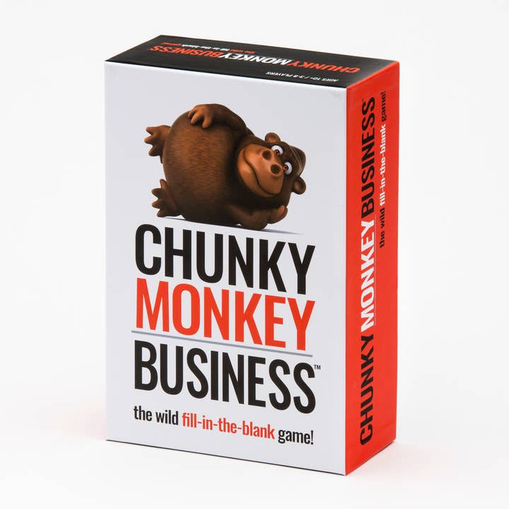 The Good Game Company - Wholesale Card Game - Chunky Monkey Business - Fast Paced Riddle Party Game!