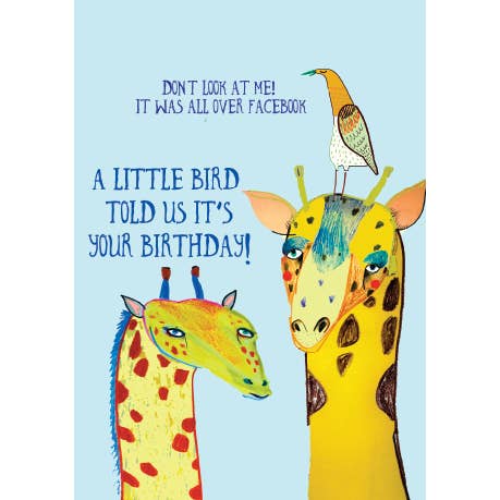 Een kleine vogelkaart voor wholesale door Retrospect Greeting Cards