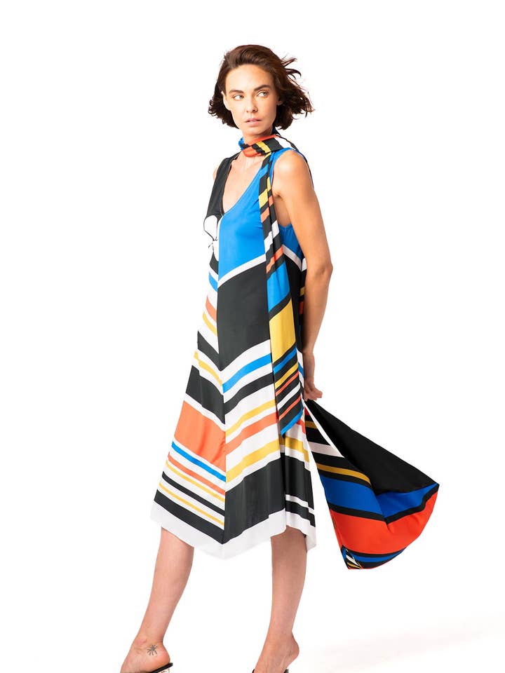 Farverig Kjole for engroshandel hos Mamatayoe