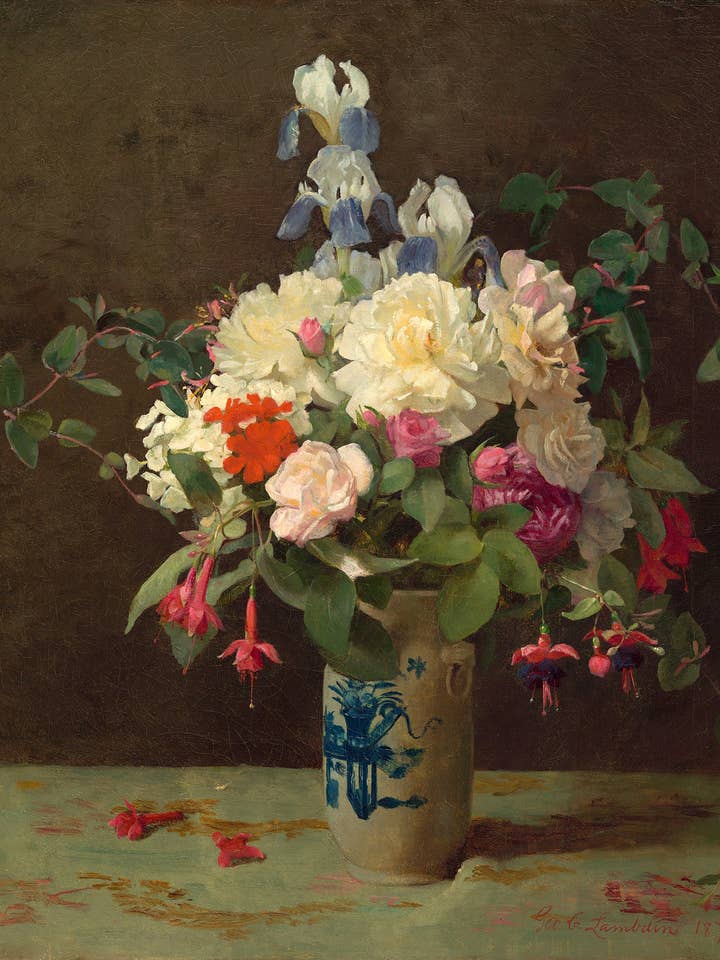 Vase of Flowers by George Cochran Lambdin for wholesale by Keep Calm Collection