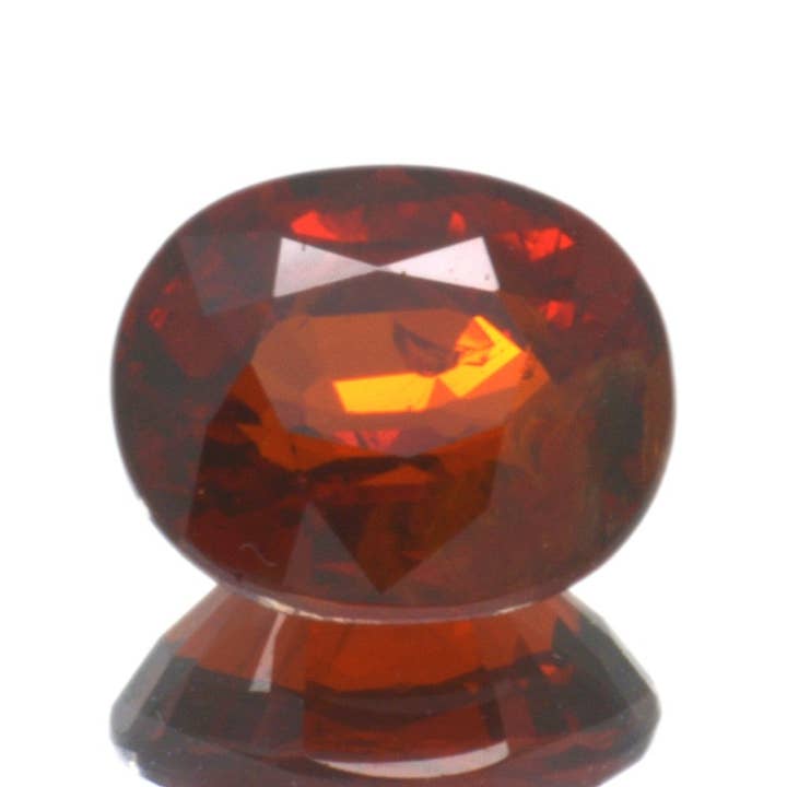 Granada espessartita de corte oval de 2,99 ct por atacado de Naturjoya