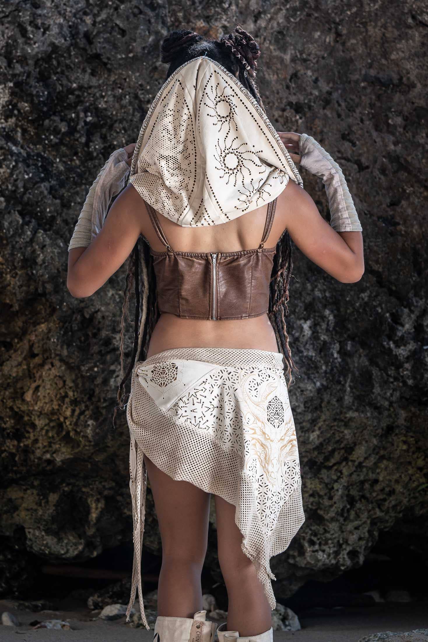 Cream Drachen Zen Rock / Schal für den Großhandel auf Faire8