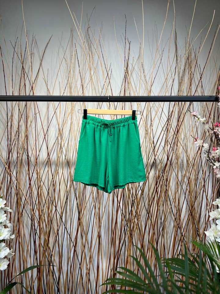 L'Emotion - Wholesale Shorts - Women's - Wide Cut Adjustable Bow Shorts